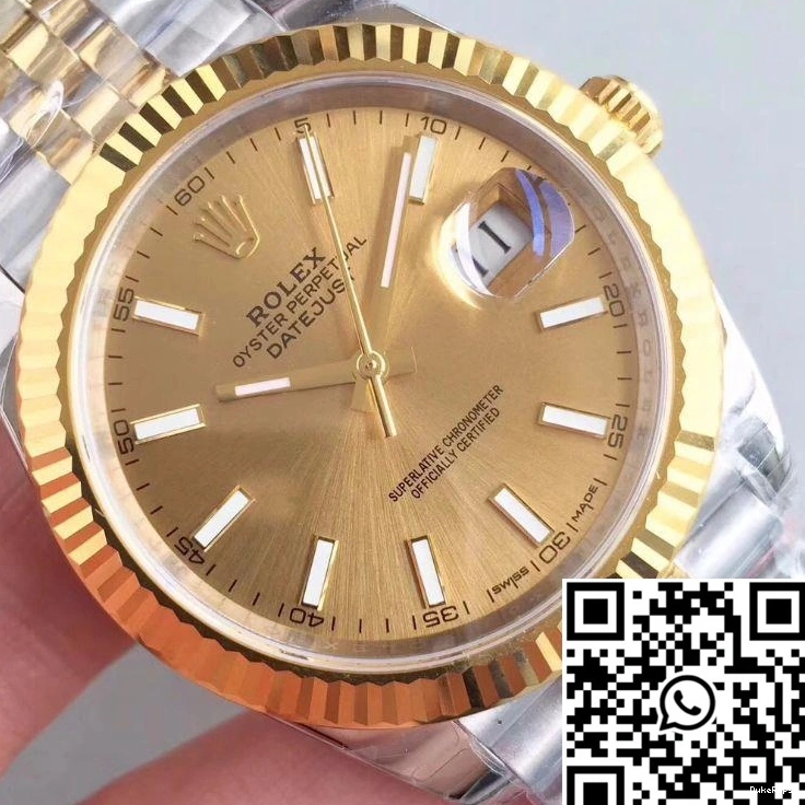 116333 Factory EW II 41MM Dial Yellow Rolex Datejust Gold 0425